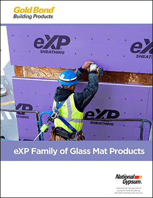 eXP Family of Glass Mat Products Brochure