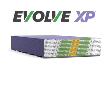 Gold Bond® EVOLVE XP® Fire-Shield® Gypsum Board