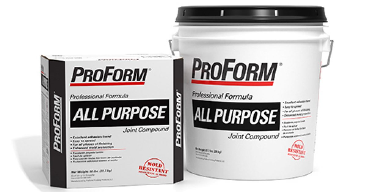 All Purpose Joint Compound ProForm® Black Lid