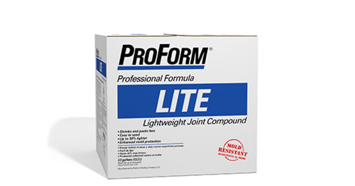 Lite Joint Compound ProForm® Finishing Products