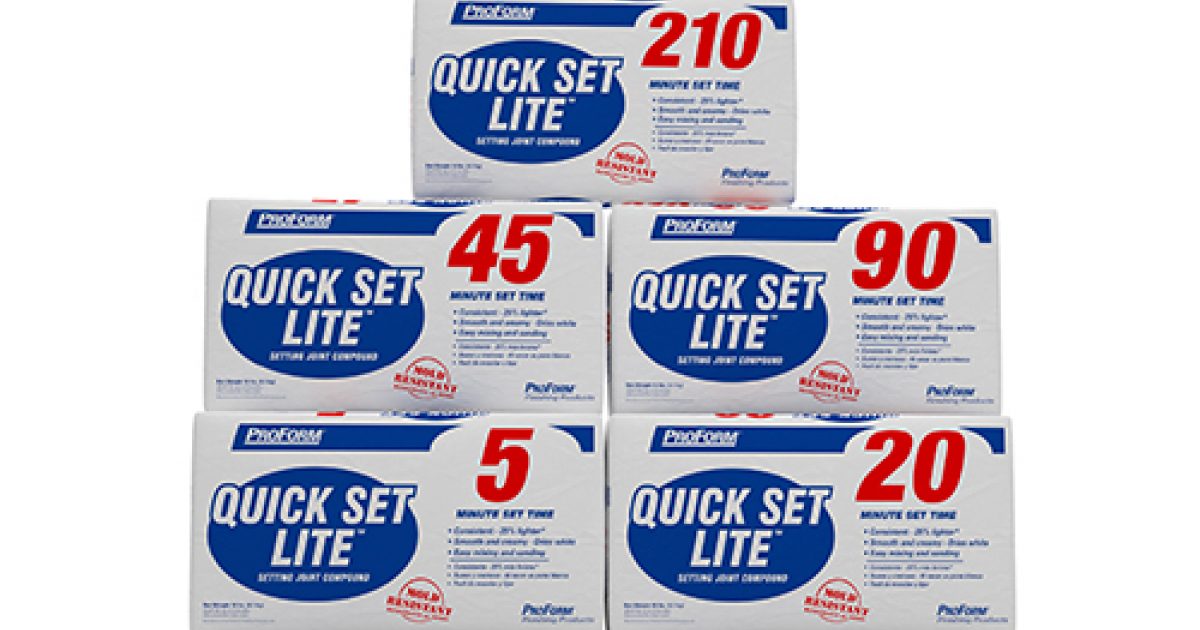 ProForm® Quick Set Lite™ Setting Joint Compound
