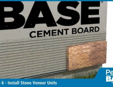 Thin Stone Veneer Wall System Installation with Perma BASE Cement Board Thumbnail 1280x720
